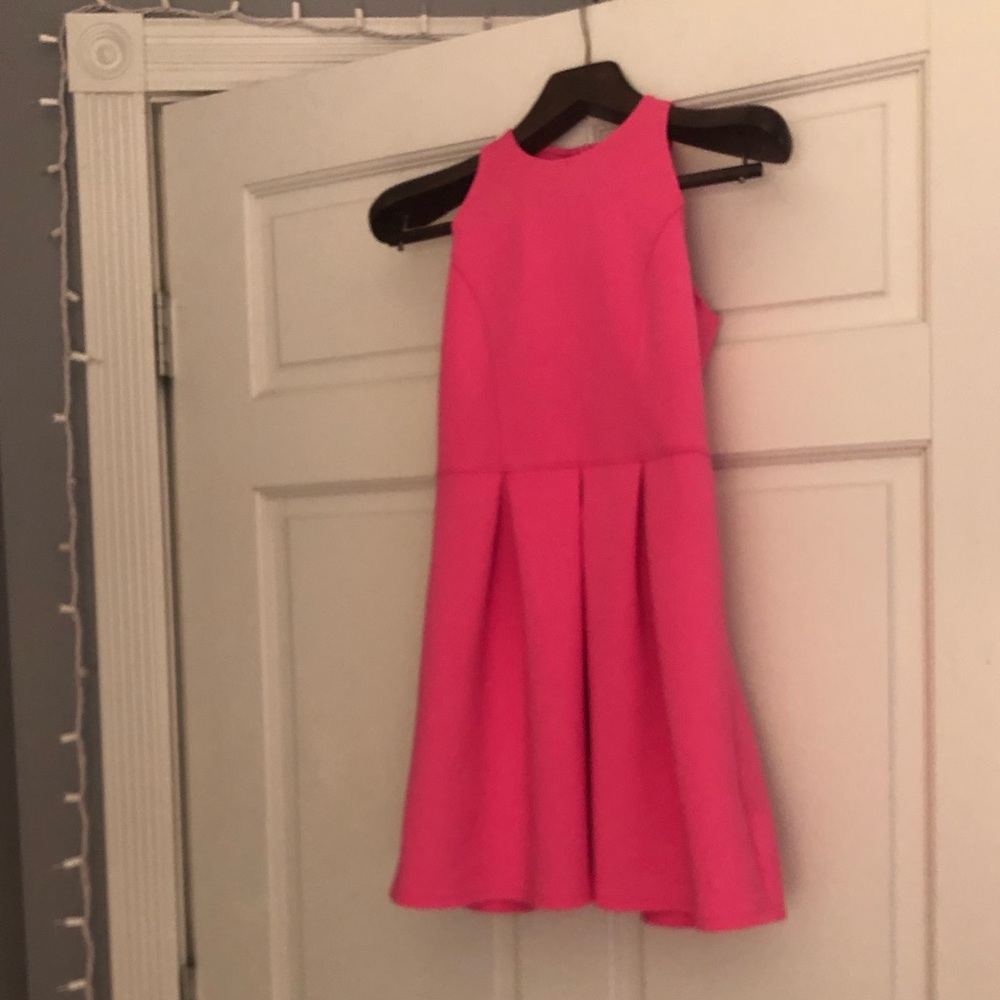 Pink Abercrombie skater dress size M
